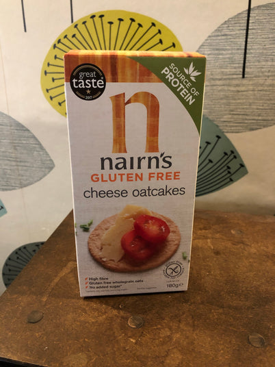 Nairn’s Gluten Free Cheese Oatcakes